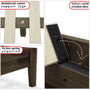 Sierra Solid Wood Bed Frame by Megsu