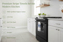 Striped Kitchen Towels by Organic Cotton Mart