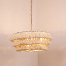 Fela Fabric Tassel Chandelier