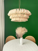 Fela Fabric Tassel Chandelier