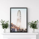 Ferris Wheel Wall Decor. Summer Beach Style by Wall Art Set