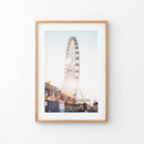 Ferris Wheel Wall Decor. Summer Beach Style by Wall Art Set