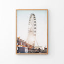 Ferris Wheel Wall Decor. Summer Beach Style by Wall Art Set
