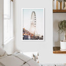 Ferris Wheel Wall Decor. Summer Beach Style by Wall Art Set
