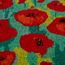 Field of Poppies - Red Multi Coir Doormat