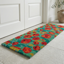 Field of Poppies - Red Multi Coir Doormat