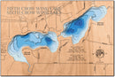 Fifth Crow Wing Lake and Sixth Crow Wing Lake (Hubbard)