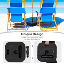 Patio Fillable Umbrella Base Fit 1.5 Inch Umbrella Poles for Yard Poolside-Black by LJGDeals