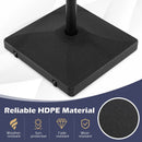 Fillable Umbrella Base 90 LBS Heavy Duty with 2 Wheels-Black by LJGDeals