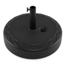 Fillable Umbrella Base 90 LBS Heavy Duty Sand Filled Round Market Umbrella Stand-Black by LJGDeals