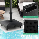 Fillable Umbrella Base Stand with Lockable Universal Wheels by LJGDeals