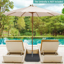 Fillable Umbrella Base with 2 Sandbags and Dust-proof Cover by LJGDeals