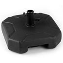 17 Inch 88 LBS Heavy-Duty Fillable Umbrella Base with Handle by LJGDeals