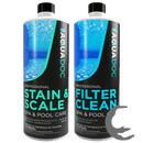 Spa Filter Clean & Stain and Scale Combo by AquaDoc