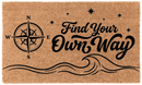 Find Your Own Way Coir Mat