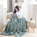PATTERNED FAUX FUR XL THROW BLANKETS by Saranoni