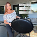Raised Metal Fire Pit Bowl by Decor Steals