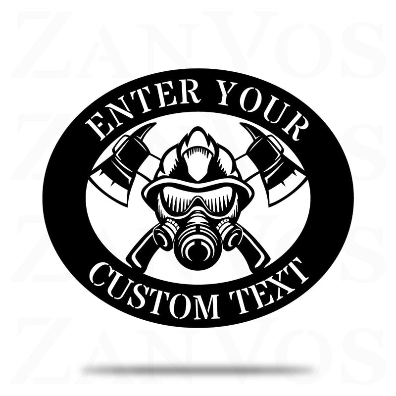 Firefighter monogram