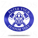 Firefighter monogram