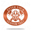 Firefighter monogram