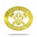 Firefighter monogram