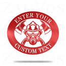 Firefighter monogram