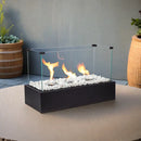 18''L Rectangular Large Tabletop Fire Pit (Only US) by JHY DESIGN