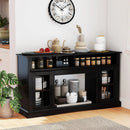 TV Stand with LED Lights and Remote Control by LJGDeals