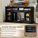 TV Stand with LED Lights and Remote Control by LJGDeals