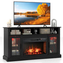 Fireplace TV Stand with Remote Controls and Thermostat for TVs Up to 50 Inch by LJGDeals