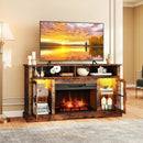 Fireplace TV Stand with Remote Controls and Thermostat for TVs Up to 50 Inch by LJGDeals