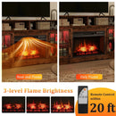 Fireplace TV Stand with Remote Controls and Thermostat for TVs Up to 50 Inch by LJGDeals