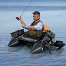 Portable Fishing Boat with 3 Detachable Storage Boxes by LJGDeals