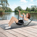 Fitness AB Trainer with Padded Head and Neck Support-Black by LJGDeals