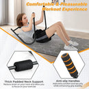 Fitness AB Trainer with Padded Head and Neck Support-Black by LJGDeals