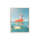 Flamingo float