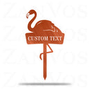 Flamingo Stake Monogram