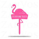 Flamingo Stake Monogram
