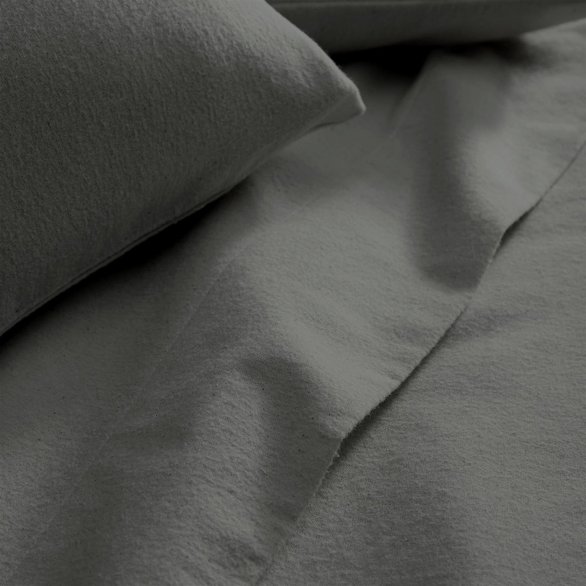 Organic Flannel Sheet Set, detail