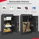 Digital Flat Recessed Wall Safe Security Lock Gun Cash Box by LJGDeals