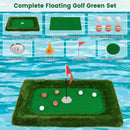 37.5 x 25.5 Inch Floating Golf Green for Pool Chipping Green Mat by DirectDeals