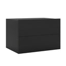 Wall Mounted Floating Nightstand with 2 Drawers by LJGDeals