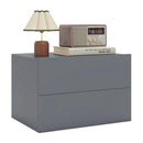 Wall Mounted Floating Nightstand with 2 Drawers by LJGDeals