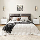 Floating Nightstand with Drawers and Storage Shelf by LJGDeals