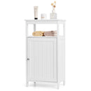 Floor Cabinet Multifunction Storage Rack Organizer Stand by LJGDeals