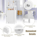 Floor Cabinet Multifunction Storage Rack Organizer Stand by LJGDeals