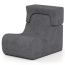 Floor Chair Lazy Sofa with Detachable Headrest by LJGDeals