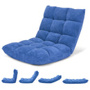Adjustable 14-position Cushioned Floor Chair by LJGDeals
