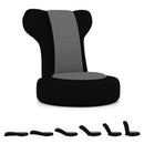 Floor Comfy Gaming Leisure Chair with Adjustable Headrest and Backrest by LJGDeals