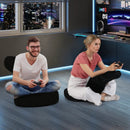 Floor Comfy Gaming Leisure Chair with Adjustable Headrest and Backrest by LJGDeals